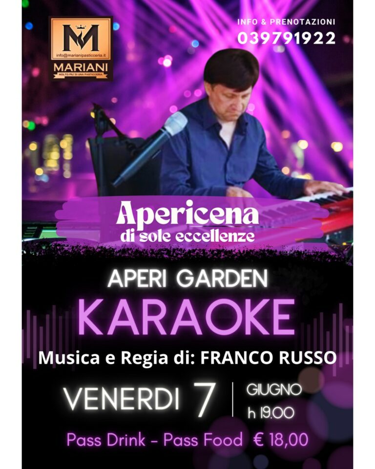 Apericena karaoke