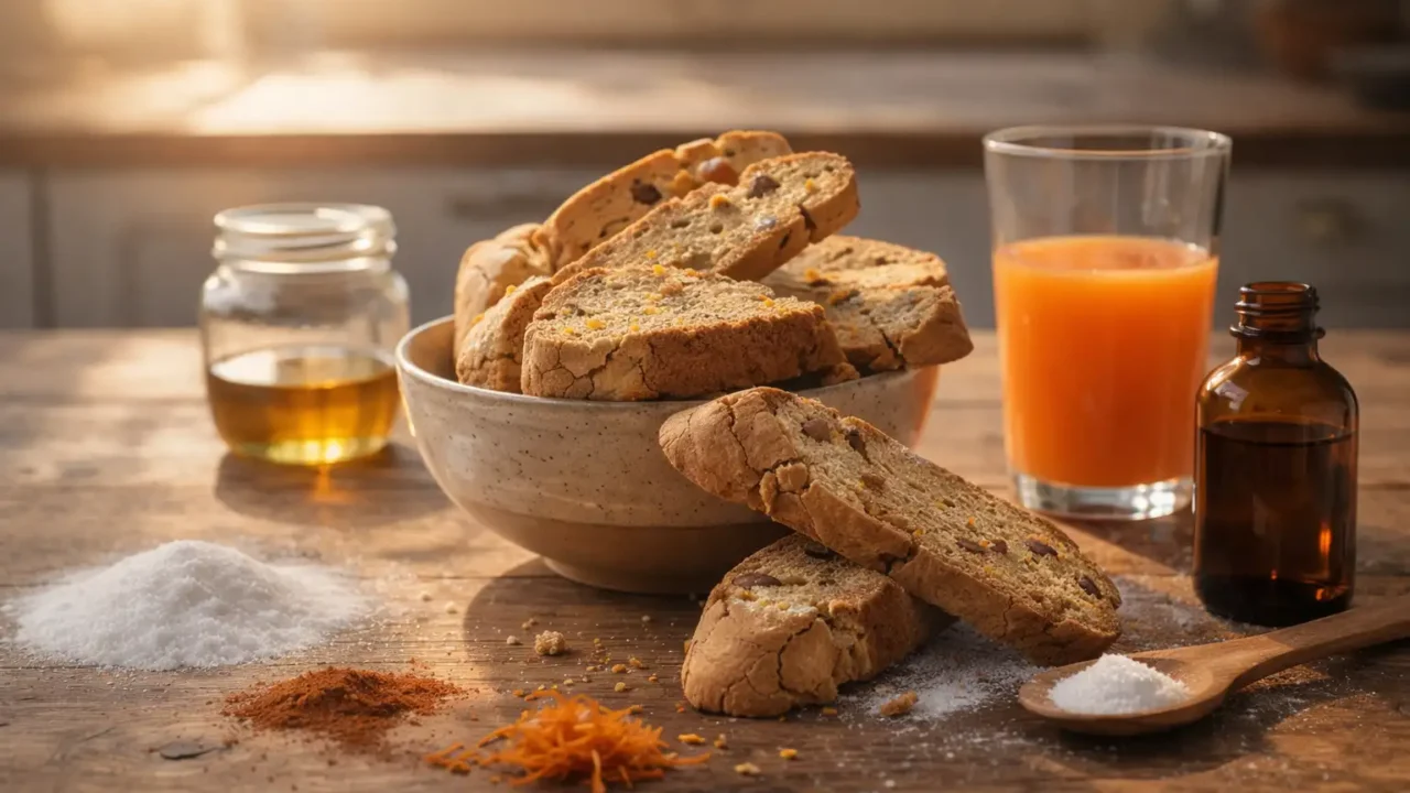 Biscotti cannella e arancia: pronti in ciotola in 12 minuti