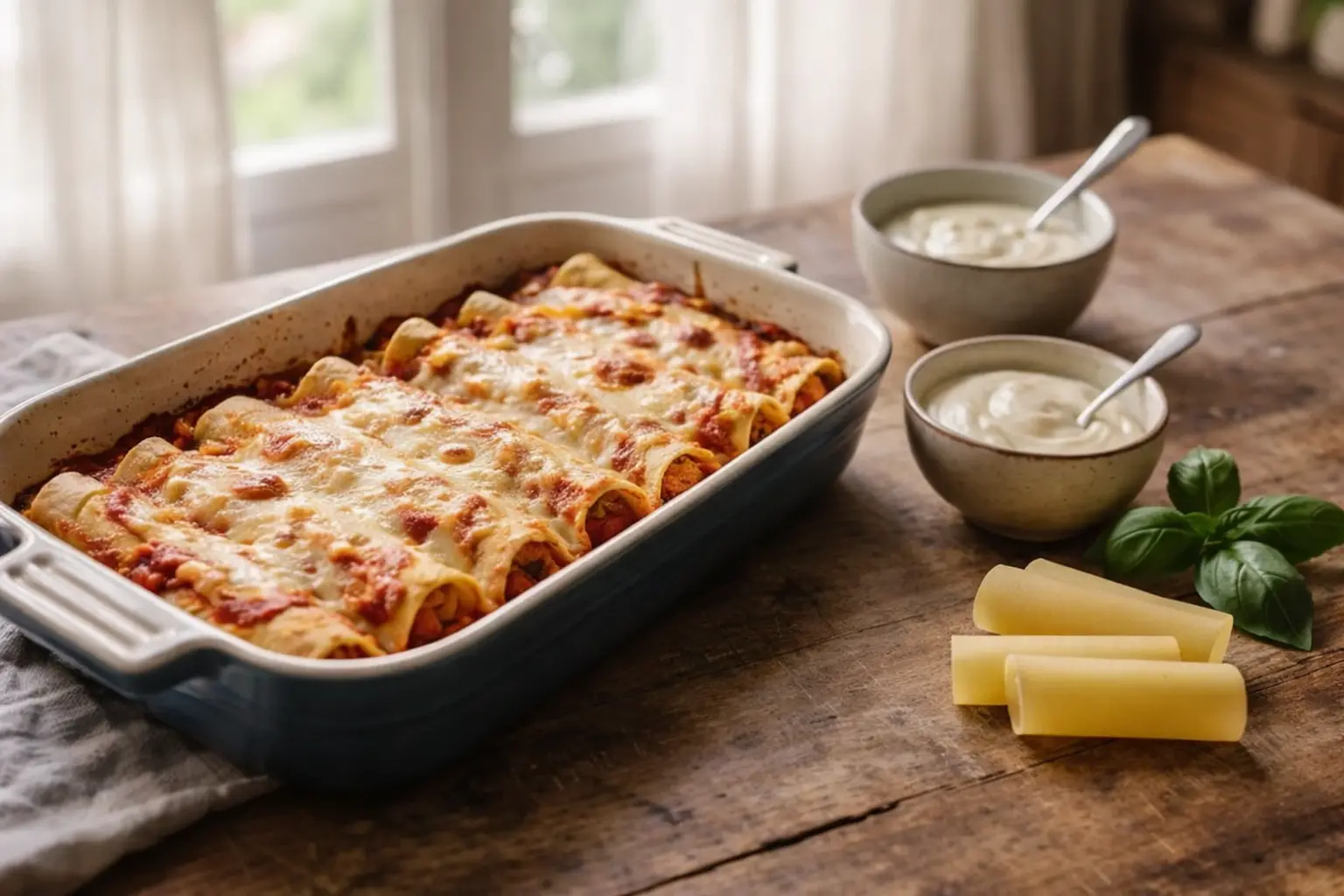 Cannelloni di carne al forno: ragù denso e besciamella fatta in casa