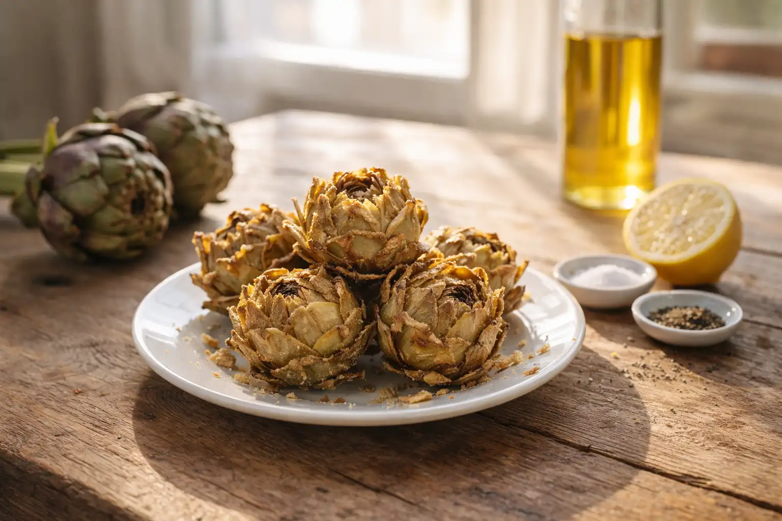 Carciofi alla giudia: la doppia frittura che li rende croccanti come petali