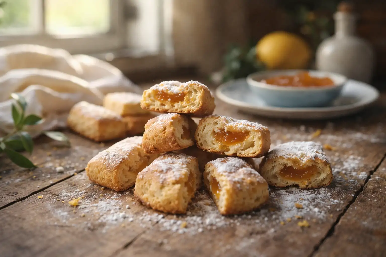 Occhi di bue fatti in casa: la frolla friabile che si scioglie in bocca