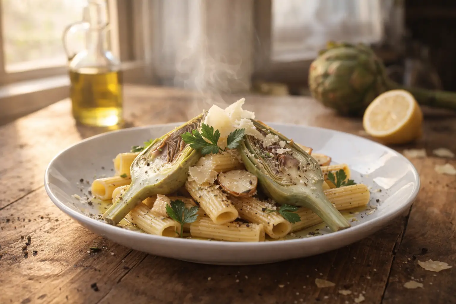 Pasta e carciofi alla romana: la ricetta tradizionale di marzo