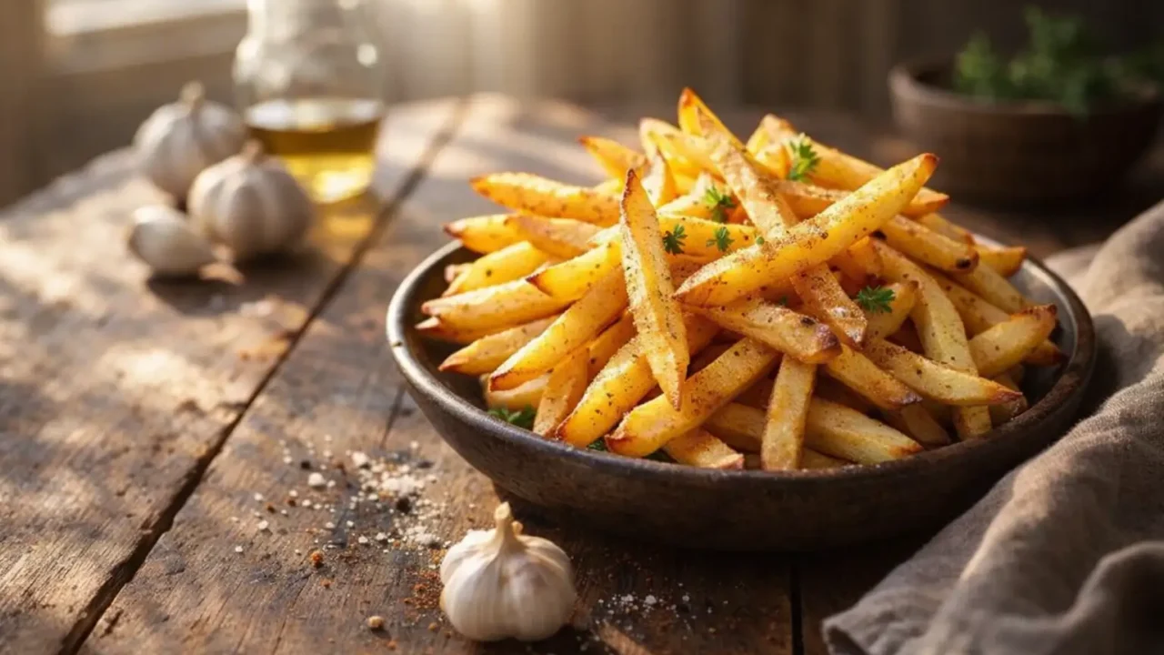 Patatine croccanti in friggitrice ad aria: il metodo a due temperature dello chef