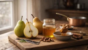 Pere caramellate al miele e cannella: 15 minuti di semplicità che trasforma la frutta