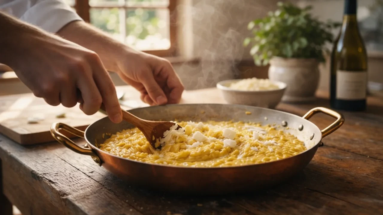 Risotto al parmigiano: come ottenere la cremosità perfetta con la giusta tecnica