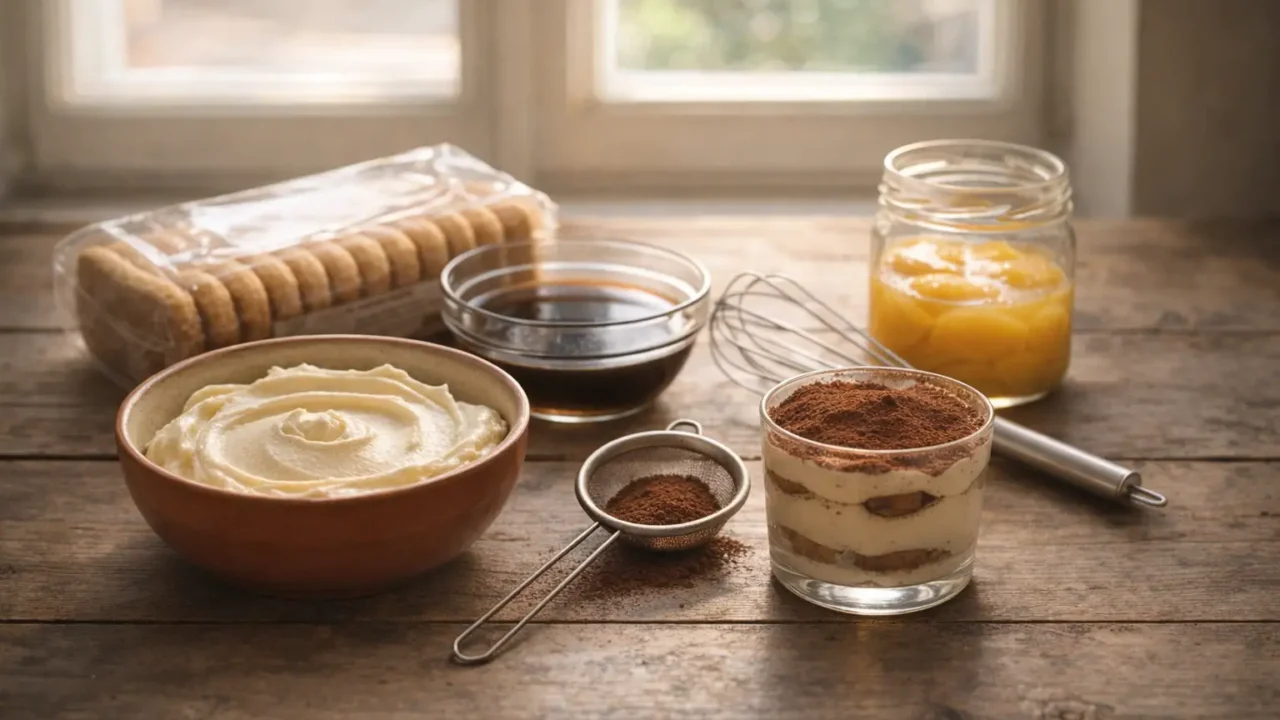 Tiramisù senza uova crude: la crema perfetta con mascarpone e panna montata