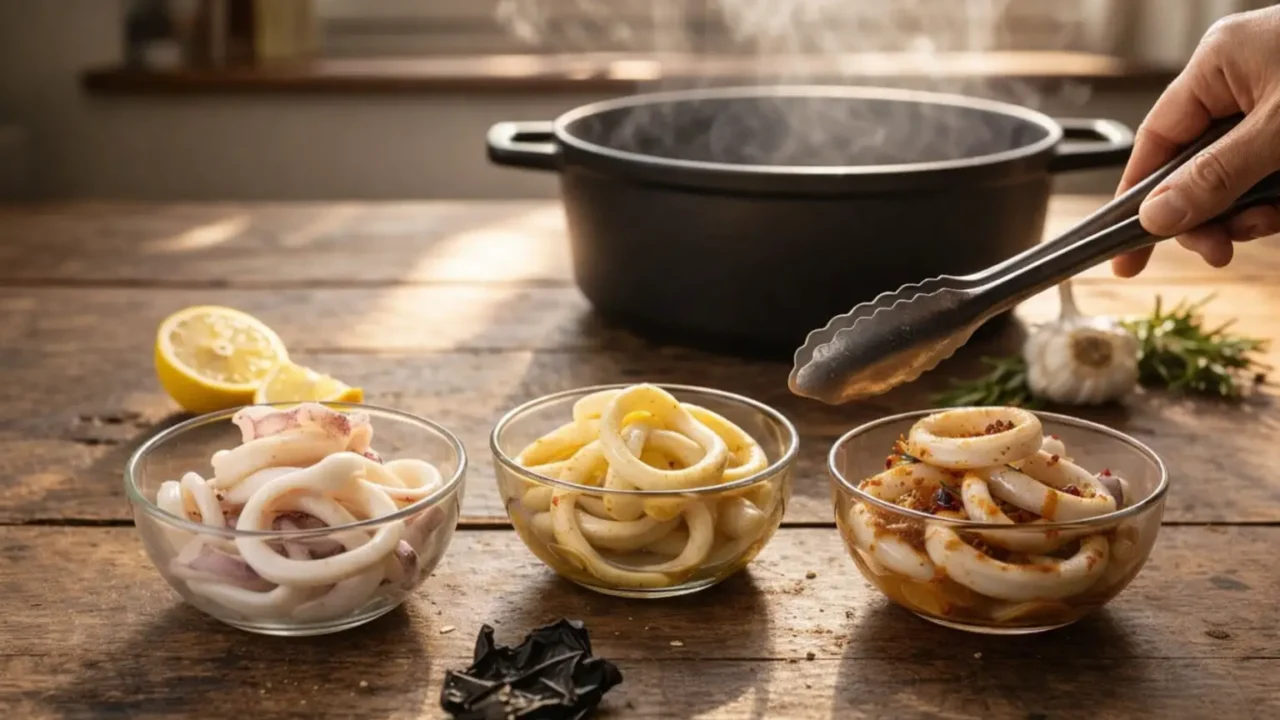 Totani in umido: perché diventano gommosi e come farli tenerissimi